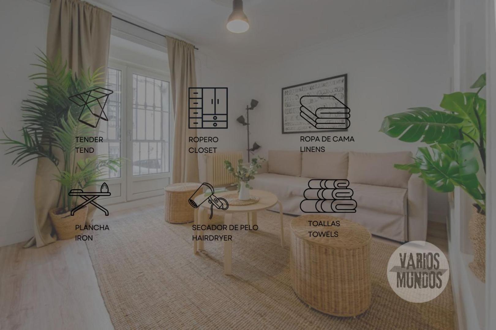 Nuevo Apt De 9Pax En La Cava Alta Centro De Madrid E1 Εξωτερικό φωτογραφία