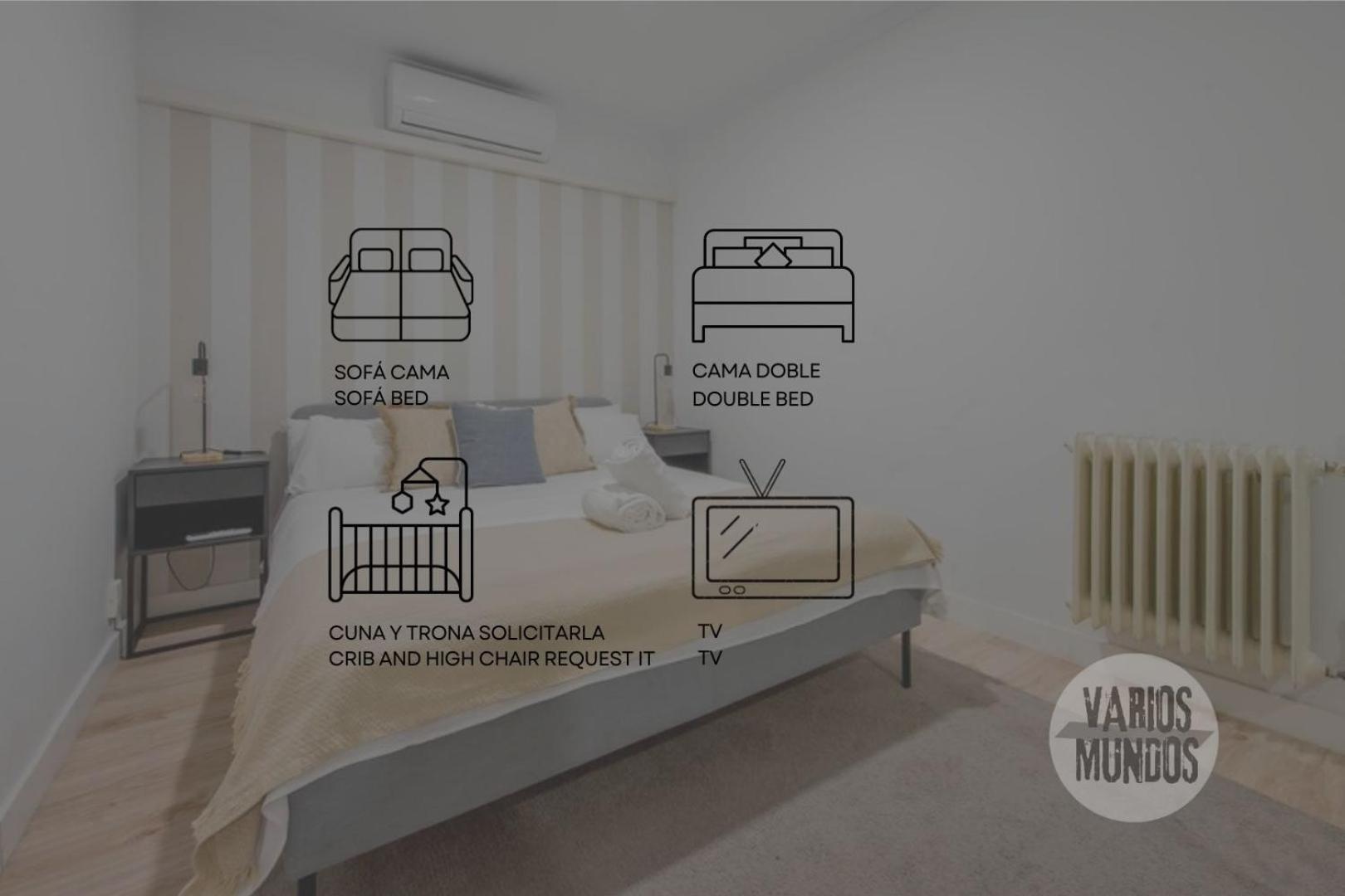 Nuevo Apt De 9Pax En La Cava Alta Centro De Madrid E1 Εξωτερικό φωτογραφία